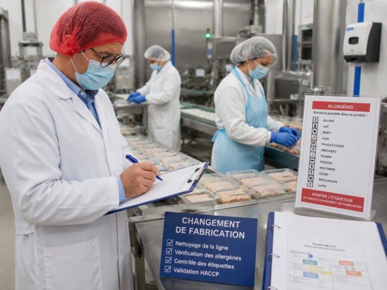 Prévention des contaminations croisées par les allergènes en industrie agroalimentaire