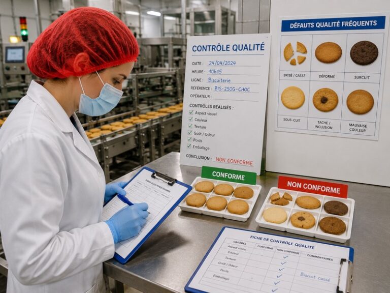 Contrôle des défauts qualité produit en industrie agroalimentaire