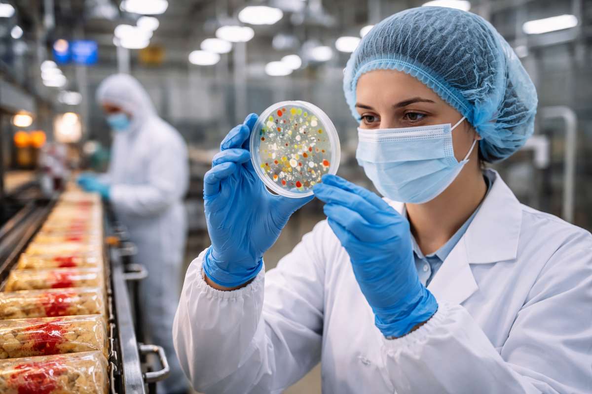 contrôle hygiène ligne conditionnement agroalimentaire