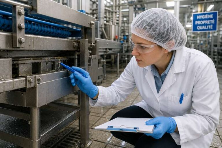 Recherche de niche microbiologique sur un équipement agroalimentaire en production
